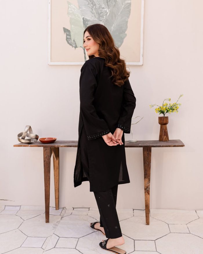 🖤 Noir Spark – Elegant Sequin Kurti ✨ - Image 10