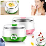 🍶 বৈদ্যুতিক দই মেকার – ১ লিটার (Green & Pink) - Image 3